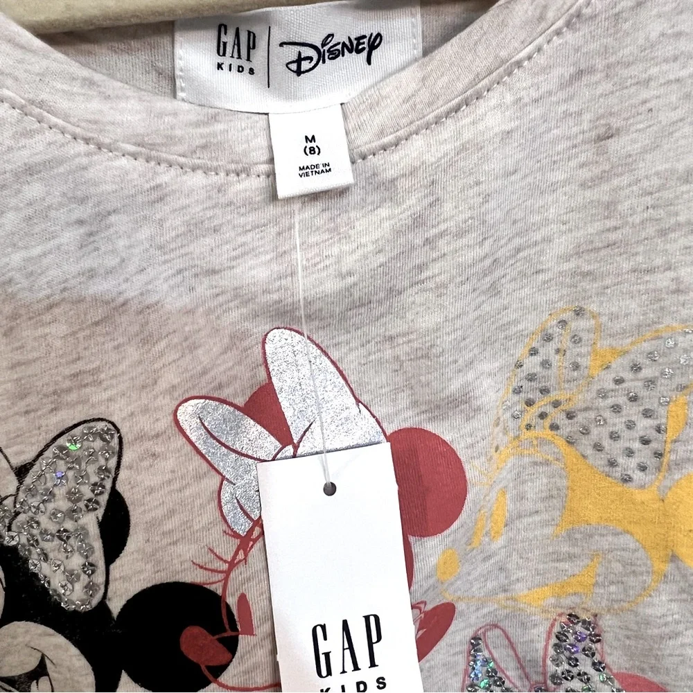 New Disney Gapkids Minnie Mouse Fashion Tee. Size M